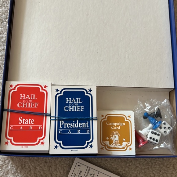 Vintage Board Game - Hail To The Chief - Aristoplay - used SFH - Picture 5 of 6